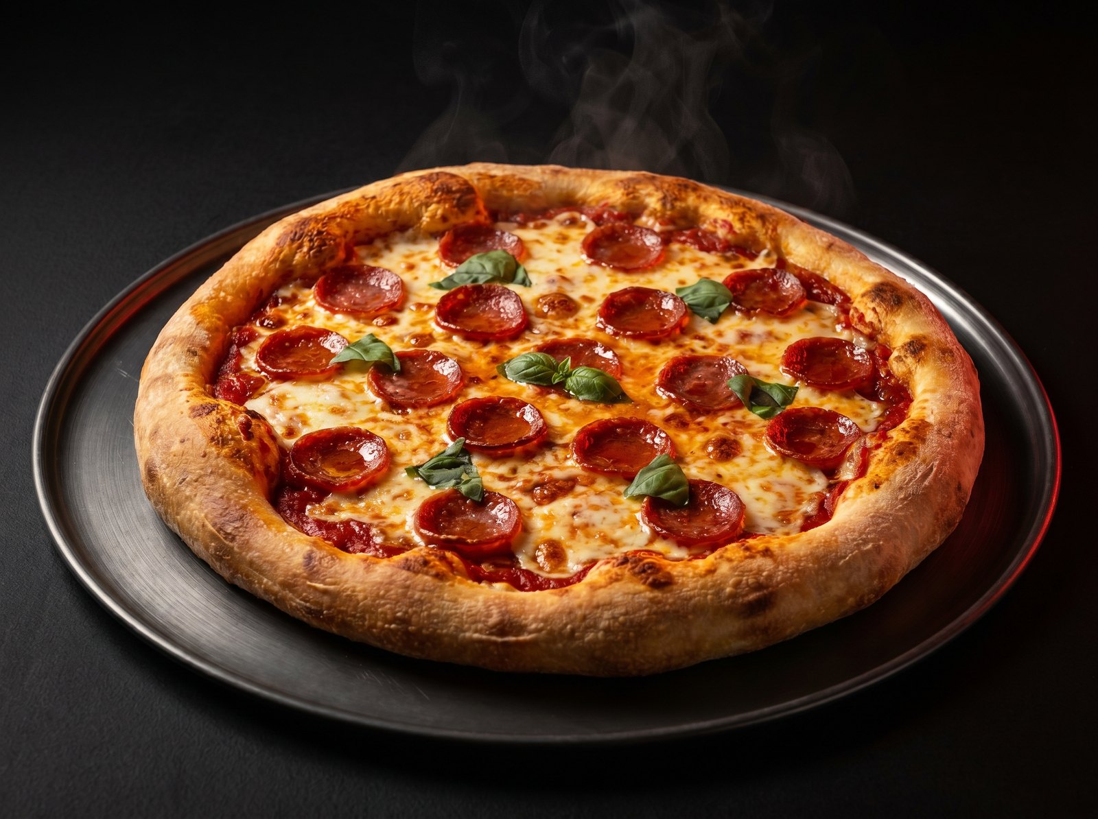 Frische Steinofen-Pizza bei Mega Döner