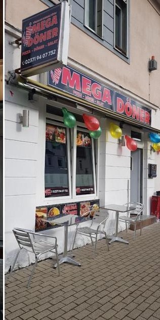 Mega Döner Ladenfront, Westfalenstraße 21 Iserlohn